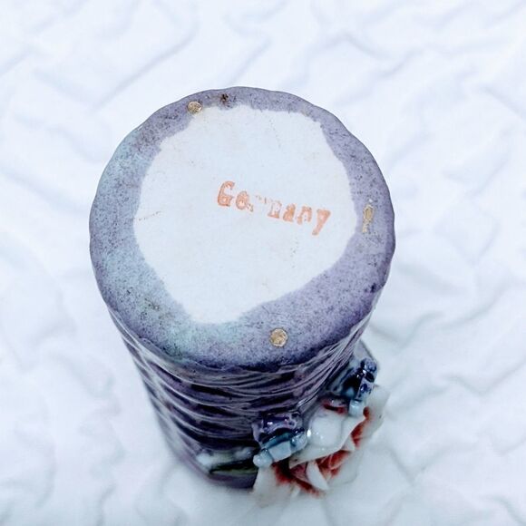 Vintage Porcelain Bud Vase Marked Germany - Picture 6 of 10